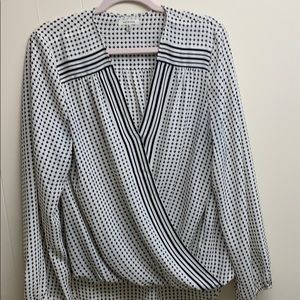 Long sleeve blouse